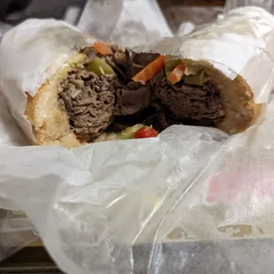 Italian Beef Sandwich