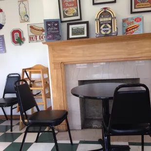 Ah yes, let's sit in front of the fireplace and reminisce of the old days, eating ice cream soup and sucking on chicken tenders.