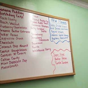 Ice cream flavors April 2018