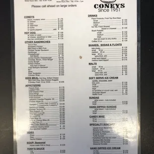 Lots to choose from on the menu - and it won't break the bank