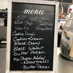 More flavors than what's in the Hersheys ice cream case!!