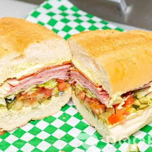 Tonys Special , (Martadella, Ham, Capicollo, Salami, Pepperoni &amp; Provolone) made with the works