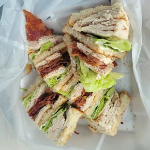 Turkey Club Sandwich