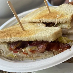 Turkey Havarti & Bacon Sandwich