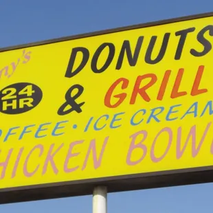 a neon sign