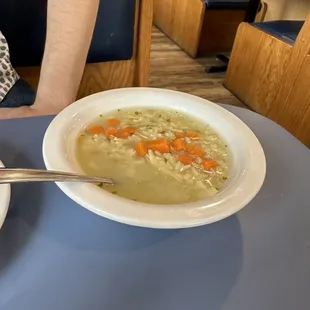 Chicken &amp; Rice soup...divine!