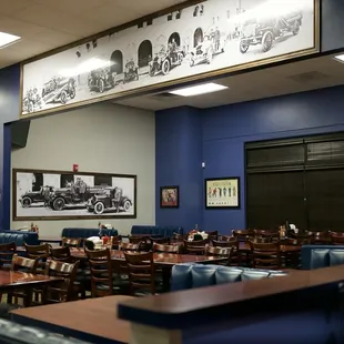 Restaurant seating area