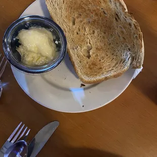 Rye toast The best thing I had
