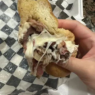 The sad sandwich they remade for their mistake, LOL.