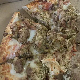Chili Verde Pizza