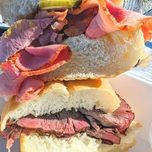 50/50 Pastrami and Beef Dip
