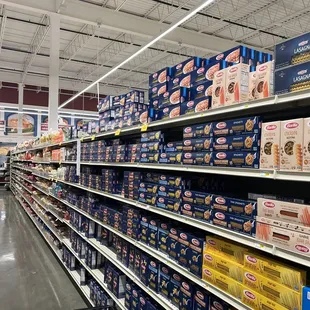 Pasta aisle