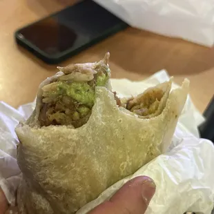 1lb veggie burrito