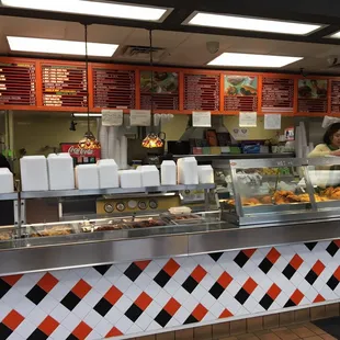 sushi and sashimi, interior