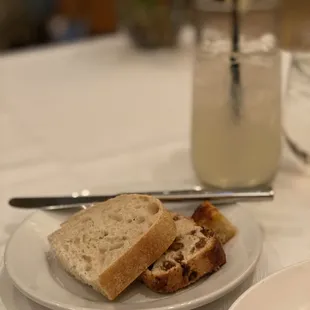 Complimentary bread