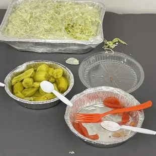 food, salads