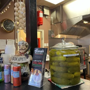 Jar of pickles