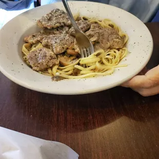Veal scallopini