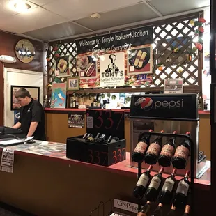 interior, sushi and sashimi