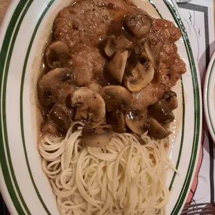 Veal marsala, very good!