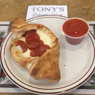 Pepperoni Stromboli