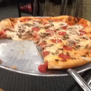 Large pie is a large pie... Yummy!