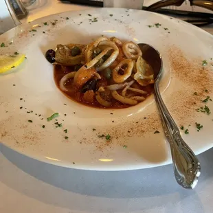 Calamari Puttanesca