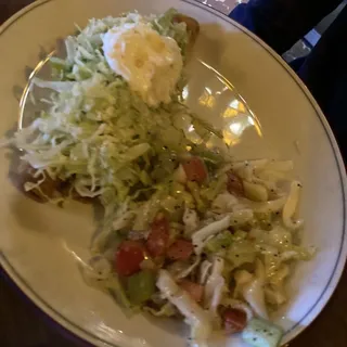 Flautas (2), Beef or Turkey