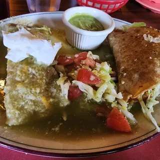 Enchilada Verde (Chicken)