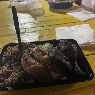 Small Jerk Chicken plate