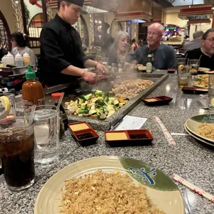 Fried Rice; Hibachi incoming!