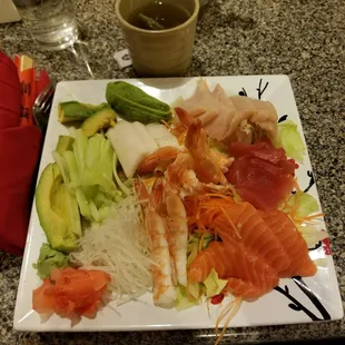 Special request Sushi Salad created by Tony