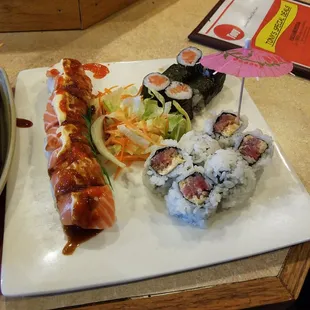 sashimi, sushi and sashimi, food, sushi