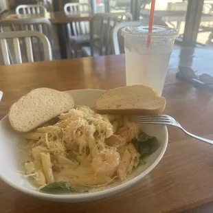 Sorry - already started to chow when I remembered to snap a pic of my Shrimp Pasta