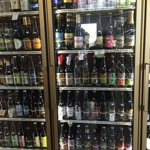 Some of their many beers