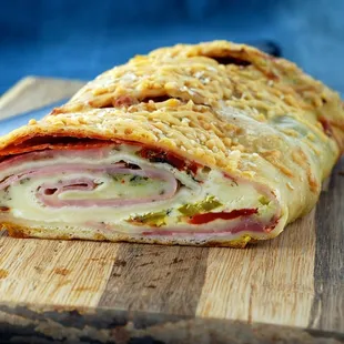 Chef Steve Ogno's Homemade Stromboli