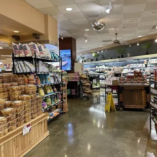 a view of a grocery store