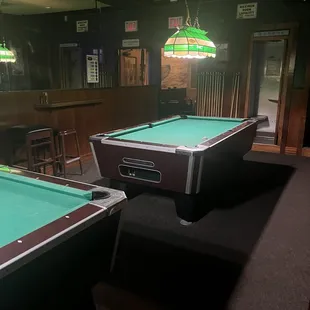 Pool tables