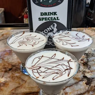 Chocolate martinis