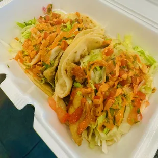 to go - fish Soft Tacos