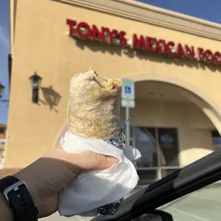 Bacon Breakfast Burrito