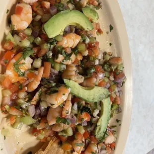 Order of Shrimp Ceviche