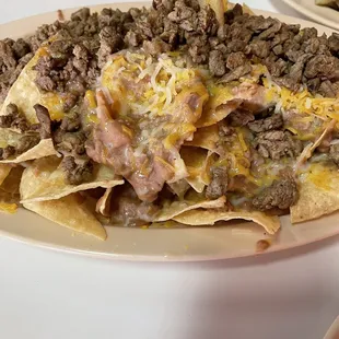Asada nachos