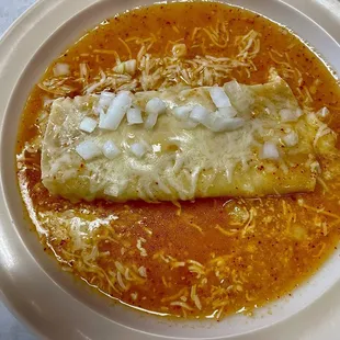 Cheese enchilada