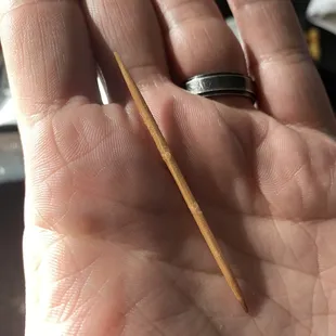 Found this in my daughters tostada, always great food but can&apos;t believe that this happened