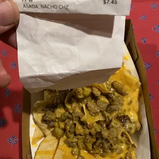 Ordered Carne Asada Fries and got nachos?