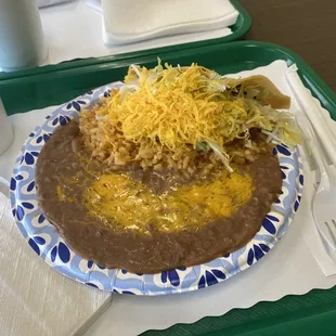 Combination 1 - taco plate