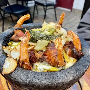 Molcajete de Camarones