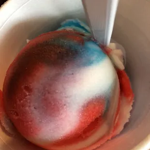 Italian Rainbow Ice cream