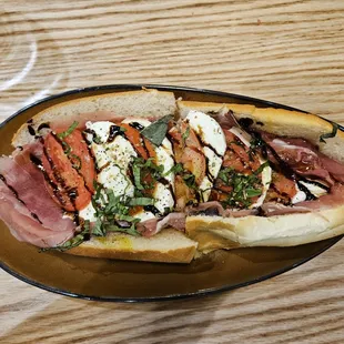 Prosciutto &amp; Mozzarella sandwich